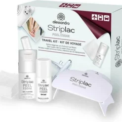 alessandro international Nagellack-Set »Striplac Travel Kit«, 4-tlg.