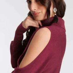 Melrose Fledermauspullover mit Schulter-Cut-Out - NEUE KOLLEKTION -Melrosesan Geschaft 1294372c d190 5175 8295 8baaa12da49d