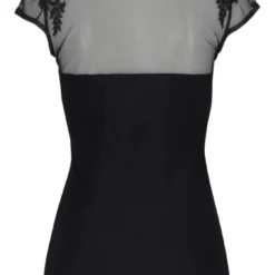 Melrose Rundhalsshirt mit Spitzen-Applikation 13 Melrose Rundhalsshirt mit Spitzen-Applikation -Melrosesan Geschaft 13283416