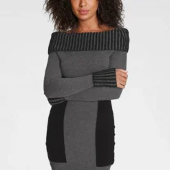 Melrose Strickkleid mit Carmen-Ausschnitt -Melrosesan Geschaft 15ffd188 1d6c 5506 a1ca 9c41c7374293