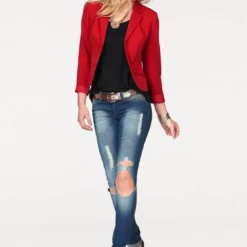 Melrose Kurzblazer Schwarz, Rot 11 Melrose Kurzblazer Schwarz, Rot -Melrosesan Geschaft 16133535
