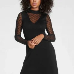 Melrose Strickkleid mit Grafik-Mesh - NEUE KOLLEKTION -Melrosesan Geschaft 161be653 88a6 5784 bfaf b733a295b8b4