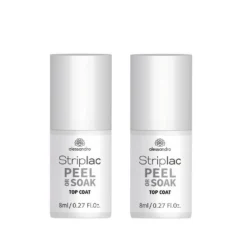 alessandro international Nagellack »2x Alessandro Striplac Peel or Soak Top Coat 8 ml«