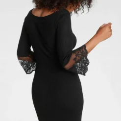 Melrose Strickkleid mit Volant aus Spitze 15 Melrose Strickkleid mit Volant aus Spitze -Melrosesan Geschaft 24b34b26 28f8 5247 96ed 876f9bed4491