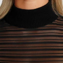 Melrose Stehkragenpullover mit Streifen-Mesh - NEUE KOLLEKTION 11 Melrose Stehkragenpullover mit Streifen-Mesh - NEUE KOLLEKTION -Melrosesan Geschaft 274ad505 d7ef 5728 a73e 116b8d90443b