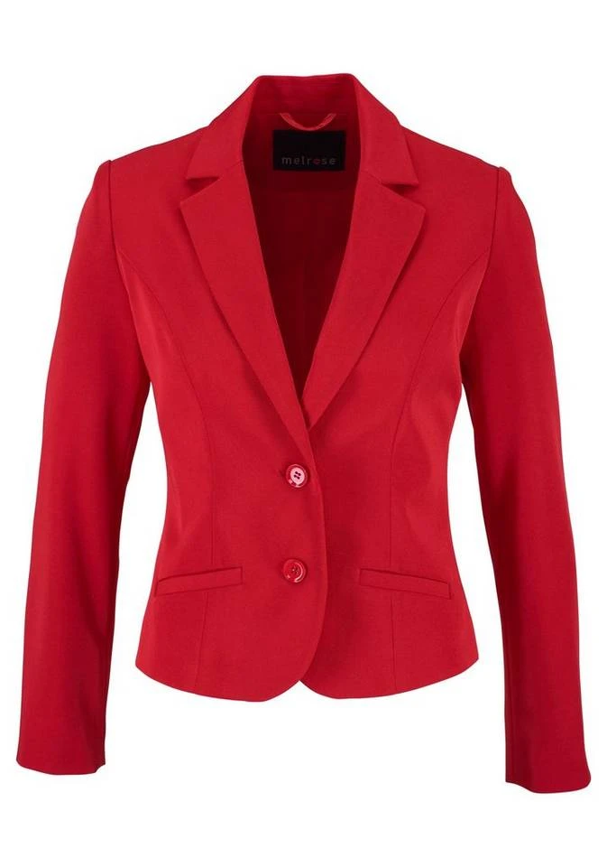Melrose Kurzblazer Schwarz, Rot 5 Melrose Kurzblazer Schwarz, Rot – Bild 5