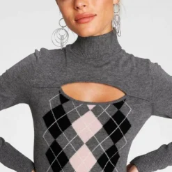 Melrose Rollkragenpullover mit Rauten-Muster 10 Melrose Rollkragenpullover mit Rauten-Muster -Melrosesan Geschaft 392cd674 d5dc 5583 8603 a258d4545993