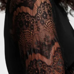 Melrose Strickkleid mit Spitzen-Arm -Melrosesan Geschaft 3dd39998 5b24 5170 99ea df3dc1925a6c