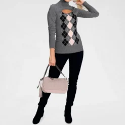 Melrose Rollkragenpullover mit Rauten-Muster 13 Melrose Rollkragenpullover mit Rauten-Muster -Melrosesan Geschaft 47163fd6 5447 5d82 8e08 313597ffb5df