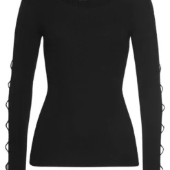 Melrose Rundhalspullover mit Zier-Schnürung am Ärmel 14 Melrose Rundhalspullover mit Zier-Schnürung am Ärmel -Melrosesan Geschaft 4a095848 2a9a 5bfa a5b2 d8e2a735740a