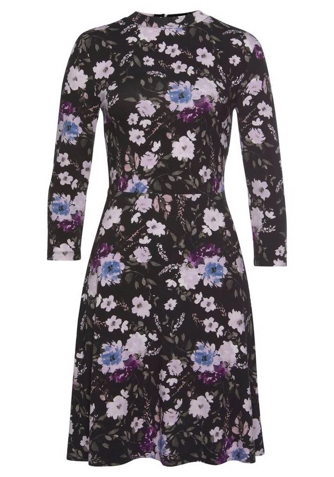 Melrose Jerseykleid mit verschiedenen Dessins Schwarz-geblümt, Rot-kariert 6 Melrose Jerseykleid mit verschiedenen Dessins Schwarz-geblümt, Rot-kariert – Bild 6