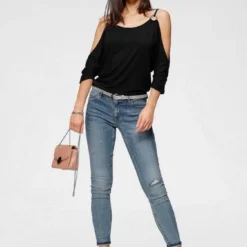 Melrose Fledermausshirt mit Ring-Detail und Ärmelraffung -Melrosesan Geschaft 522bc8f9 e84b 5fb9 8fd3 b22f5134bf2a