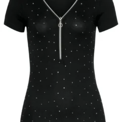 Melrose V-Shirt mit Reißverschluss-Detail und Glitzersteinen - NEUE KOLLEKTION 12 Melrose V-Shirt mit Reißverschluss-Detail und Glitzersteinen - NEUE KOLLEKTION -Melrosesan Geschaft 581c22b1 a933 5a8b 8b68 a4a932688085