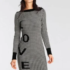 Melrose Strickkleid »Hahnentritt« aus kuscheligem Jacquard - NEUE KOLLEKTION 9 Melrose Strickkleid »Hahnentritt« aus kuscheligem Jacquard - NEUE KOLLEKTION -Melrosesan Geschaft 66ea7a36 1835 54f2 aae3 947f36cbe8e8