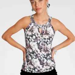 Melrose Tanktop mit Print und Stein-Dekoration 15 Melrose Tanktop mit Print und Stein-Dekoration -Melrosesan Geschaft 695776fe 572d 5719 aa66 62deabbcaa86