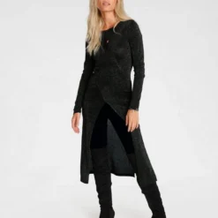 Melrose Longpullover mit Glanzgarn -Melrosesan Geschaft 6a4e5490 3a6b 57b5 b3cf 36c4662ae15e