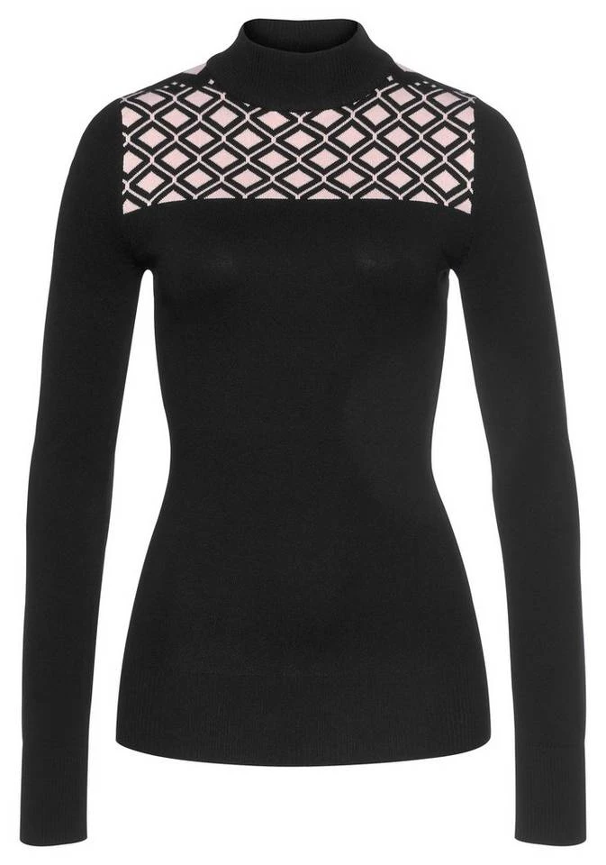 Melrose Stehkragenpullover mit Strickmuster - NEUE KOLLEKTION 6 Melrose Stehkragenpullover mit Strickmuster - NEUE KOLLEKTION – Bild 6