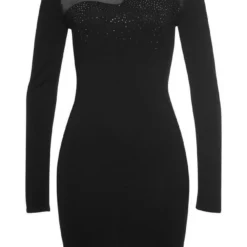 Melrose Strickkleid mit Mesh und Glitzersteinen - NEUE KOLLEKTION -Melrosesan Geschaft 7fb9b31e 91bd 5fda a7db 50466af80671