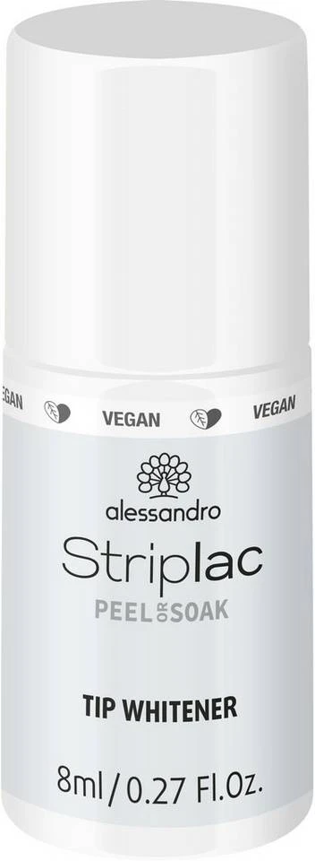 alessandro international UV-Nagellack »STRIPLAC PEEL OR SOAK TIP WHITENER -VEGAN« 1 alessandro international UV-Nagellack »STRIPLAC PEEL OR SOAK TIP WHITENER -VEGAN«