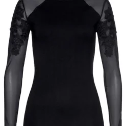 Melrose Stehkragenpullover mit Mesh und Blumen-Appliaktion - NEUE KOLEKTION -Melrosesan Geschaft 8539e14b 26ff 5e79 bfb8 a110af0eb6f7