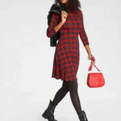 Melrose Jerseykleid mit verschiedenen Dessins Schwarz-geblümt, Rot-kariert 15 Melrose Jerseykleid mit verschiedenen Dessins Schwarz-geblümt, Rot-kariert -Melrosesan Geschaft 854d80d0 2f1d 5c4d b46f 39ebc0f5a1b0