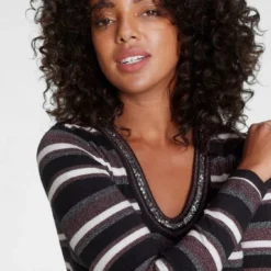 Melrose Strickkleid mit Glitzergarn und Pailletten-Detail -Melrosesan Geschaft 86fdd6df 7d5d 5662 9db3 93629d2f4b9e