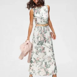 Melrose Maxikleid mit elegantem Blumen-Print -Melrosesan Geschaft 890890b0 7264 57ba ab91 c0bd1f848ef2