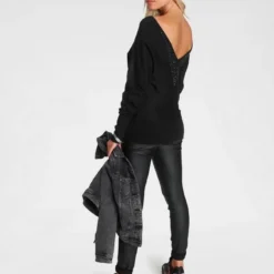 Melrose Fledermauspullover mit Ziersteinen -Melrosesan Geschaft 95b6eceb 763e 540b bfbb b9be176bd052