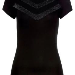 Melrose T-Shirt mit Netzeinsatz und Glanzgarn -Melrosesan Geschaft 97542d30 35db 5e91 a92c 078a857a4319