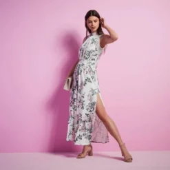 Melrose Maxikleid mit elegantem Blumen-Print -Melrosesan Geschaft a4585d31 d8a1 5ae0 9eae 9560dd2ec054