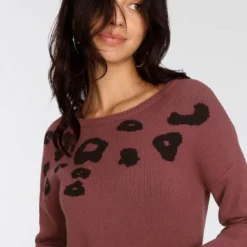 Melrose Rundhalspullover mit Animal-Muster - NEUE KOLLEKTION -Melrosesan Geschaft a72992f0 2517 5aa3 b5b6 fd054c9a9eaa