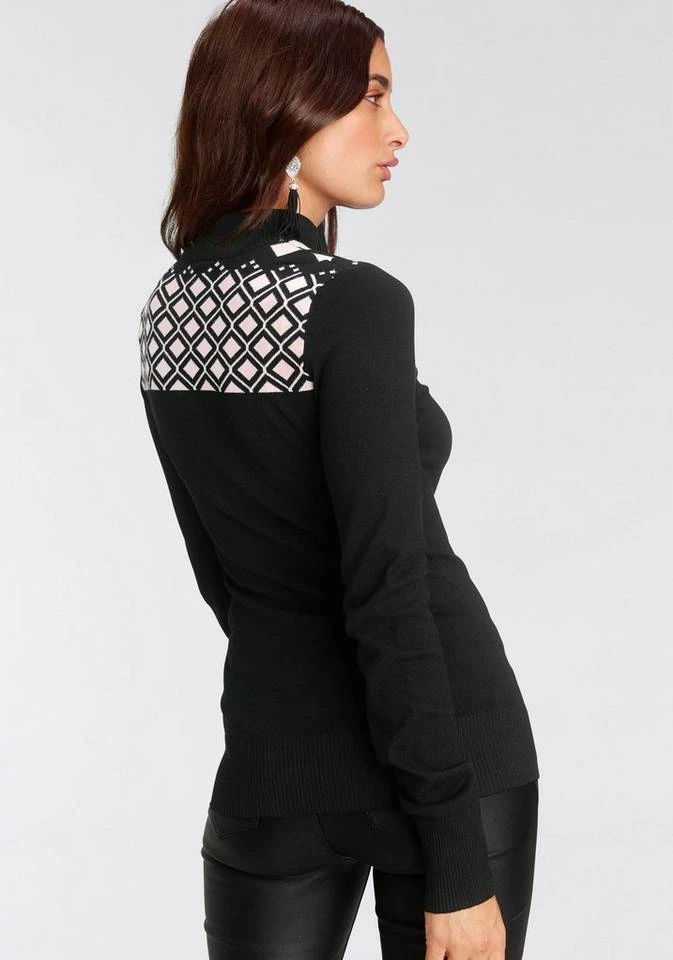 Melrose Stehkragenpullover mit Strickmuster - NEUE KOLLEKTION 3 Melrose Stehkragenpullover mit Strickmuster - NEUE KOLLEKTION – Bild 3