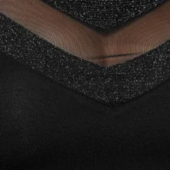 Melrose T-Shirt mit Netzeinsatz und Glanzgarn -Melrosesan Geschaft ab771d13 39b3 55ee 9b4c dcb2d20ec172