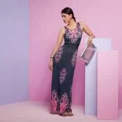 Melrose Maxikleid mit femininen Ornamenten -Melrosesan Geschaft acb3306a 4e41 51ef 9b14 2bdfedc124ae