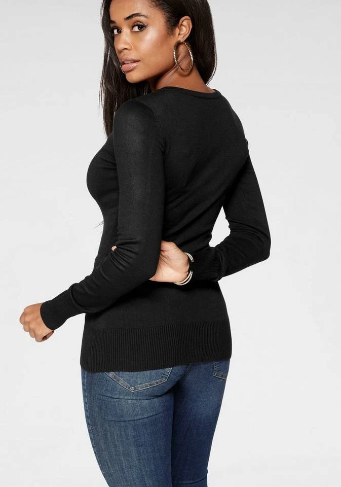 Melrose Strickpullover mit Glitzerschnalle 2 Melrose Strickpullover mit Glitzerschnalle – Bild 2