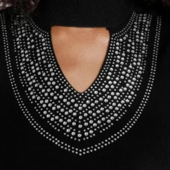 Melrose Strickkleid mit Glitzersteinen und Cut-Out 10 Melrose Strickkleid mit Glitzersteinen und Cut-Out -Melrosesan Geschaft b4495ba8 1dc1 599c a3c6 33266193edb6