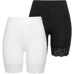 Melrose Radlerhose (Packung) mit Spitze am Saum