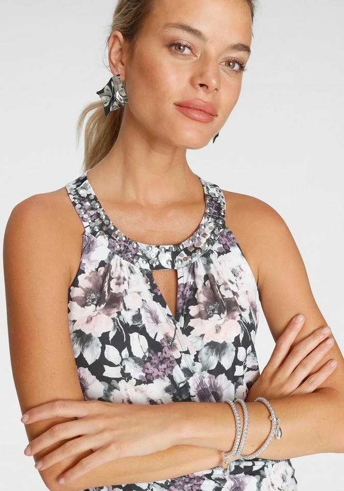 Melrose Tanktop mit Print und Stein-Dekoration 4 Melrose Tanktop mit Print und Stein-Dekoration – Bild 4