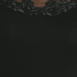 Melrose Rundhalsshirt mit Spitzen-Applikation -Melrosesan Geschaft d16b57c7 3510 5bc6 9140 a02dc78ee625