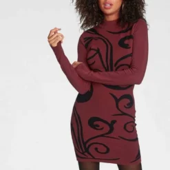 Melrose Strickkleid in weichem Winterstrick