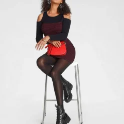 Melrose Strickkleid mit Streifen-Design 15 Melrose Strickkleid mit Streifen-Design -Melrosesan Geschaft df0be708 18b3 5847 8ee8 79c6bcb111c4