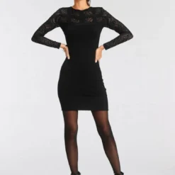 Melrose Strickkleid mit Spitze - NEUE KOLLEKTION