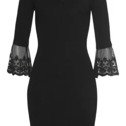 Melrose Strickkleid mit Volant aus Spitze 14 Melrose Strickkleid mit Volant aus Spitze -Melrosesan Geschaft eb77af2e 0ac3 5355 a0ea ee43cf4e394b