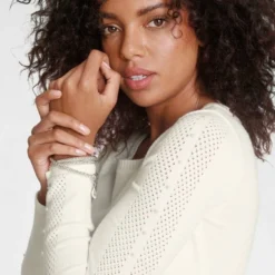 Melrose Rundhalspullover mit Zierperlen und Ajourstrick - NEUE KOLLEKTION -Melrosesan Geschaft ec6d6ec3 be7b 525e a491 82138cbfd331