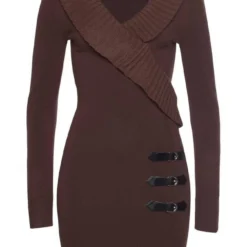 Melrose Strickkleid mit Zierschnallen 12 Melrose Strickkleid mit Zierschnallen -Melrosesan Geschaft f31defdf 33ee 577a a437 b267a48b47e4