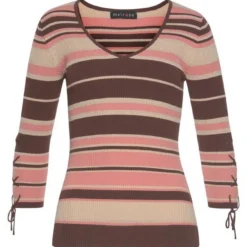 Melrose V-Ausschnitt-Pullover mit Glitzergarn und Schnürung -Melrosesan Geschaft f3dbfe97 e7cb 5ae1 b356 6aab7cfffd64