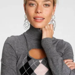 Melrose Rollkragenpullover mit Rauten-Muster 11 Melrose Rollkragenpullover mit Rauten-Muster -Melrosesan Geschaft fb1403c2 90a9 5a4c 86e7 ffd2553f40f1