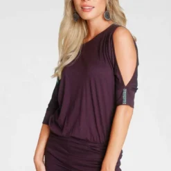 Melrose Longshirt mit Glitzersteinen -Melrosesan Geschaft fcc358df 6b31 5651 840b 90132af8f9f6